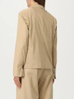 Blazer a monopetto in cotone Boss