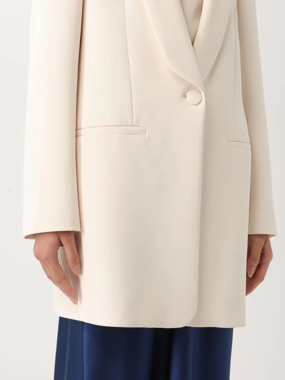 Blazer a monopetto Liu Jo lungo