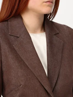 Blazer a monopetto Max Mara in cotone