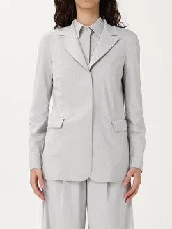 Blazer a monopetto MM Max Mara in jersey