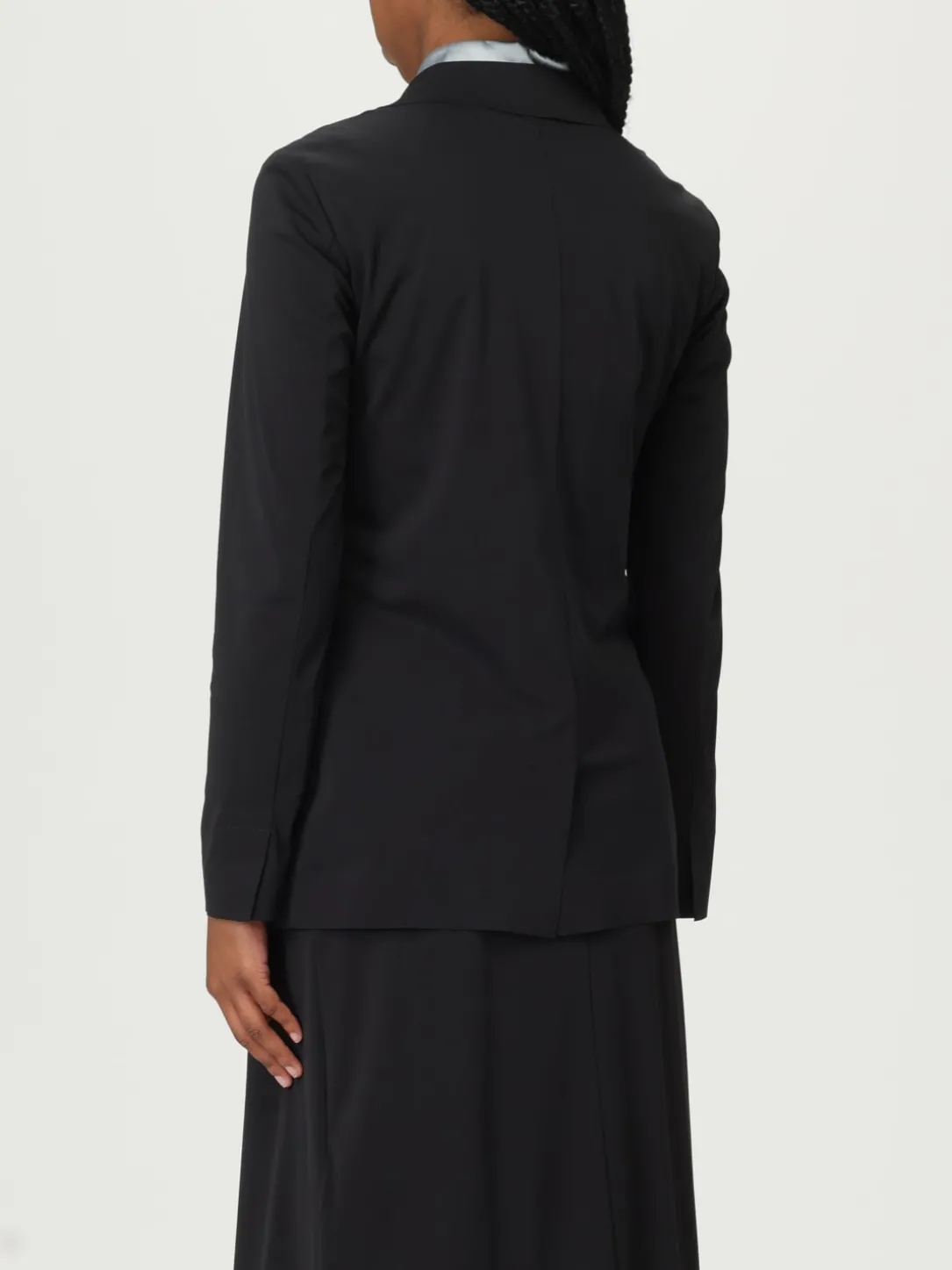 Blazer a monopetto MM Max Mara in jersey