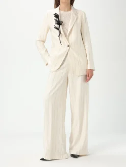 Blazer Annarita N in cotone a righe