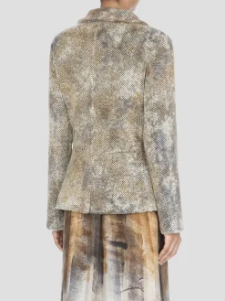 Blazer Avant Toi in lana vergine stretch