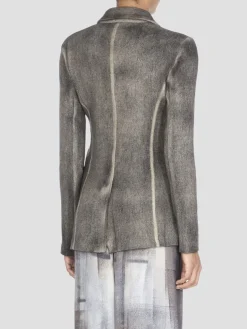 Blazer Avant Toi in misto lana e cashmere