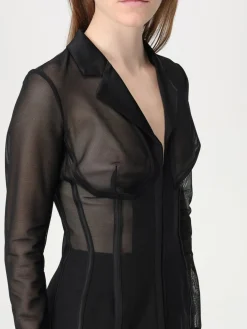 Blazer bustier Elisabetta Franchi in tulle