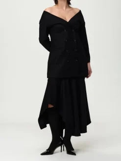 Blazer doppiopetto Alberta Ferretti in misto lana