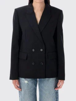 Blazer doppiopetto Anine Bing in misto lana