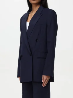 Blazer doppiopetto Boss in misto viscosa