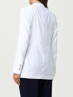 Blazer doppiopetto Boss in misto viscosa