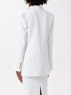 Blazer doppiopetto Elisabetta Franchi in crêpe