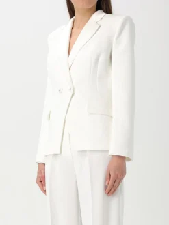 Blazer doppiopetto Elisabetta Franchi in crêpe
