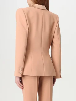 Blazer doppiopetto Elisabetta Franchi in crêpe
