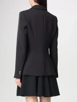 Blazer doppiopetto Elisabetta Franchi in crêpe