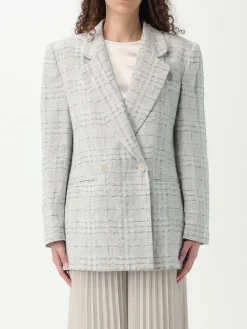 Blazer doppiopetto Emporio Armani in tweed