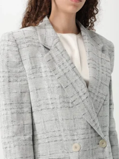 Blazer doppiopetto Emporio Armani in tweed