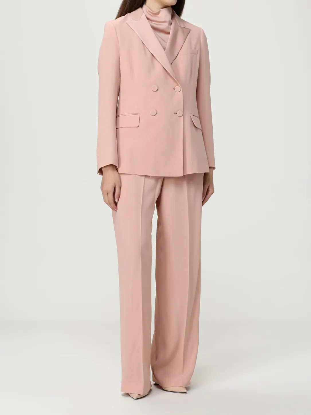 Blazer doppiopetto Fabiana Filippi in crêpe