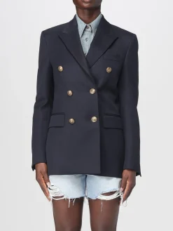 Blazer doppiopetto Golden Goose in misto crêpe