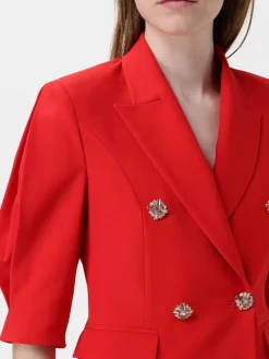 Blazer doppiopetto H Couture in crêpe