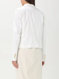 Blazer doppiopetto Lauren Ralph Lauren in cotone stretch