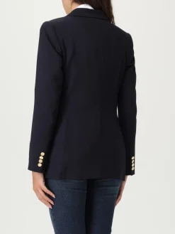 Blazer doppiopetto Lauren Ralph Lauren in lana stretch