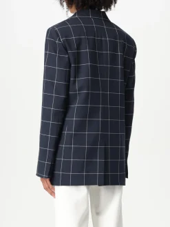 Blazer doppiopetto Liu Jo in misto viscosa check