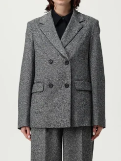 Blazer doppiopetto MM Max Mara in misto lana