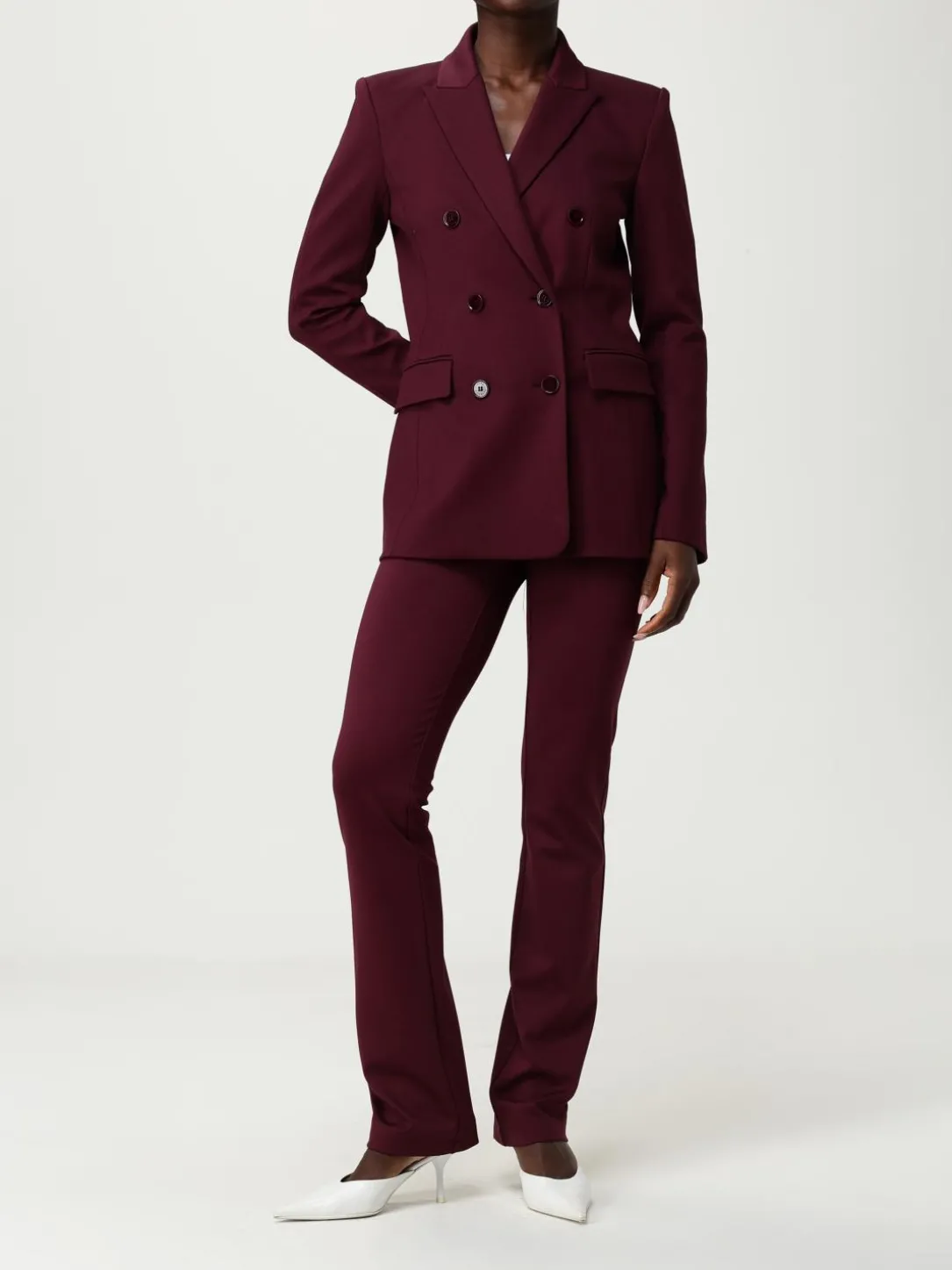 Blazer doppiopetto Patrizia Pepe in crêpe