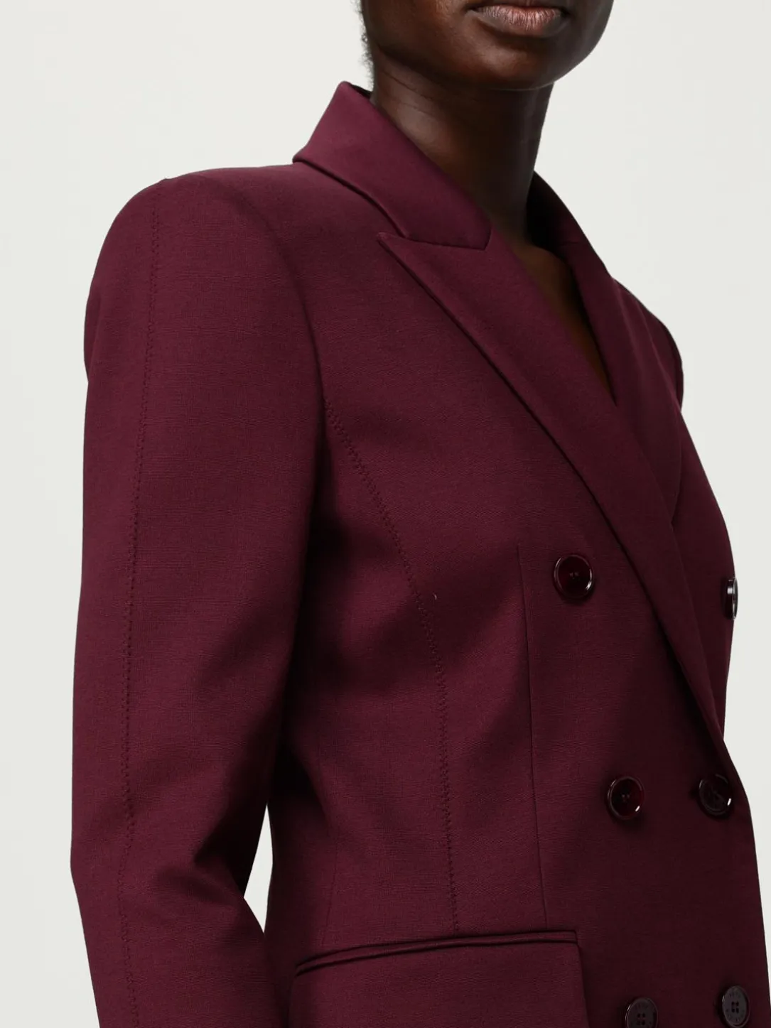 Blazer doppiopetto Patrizia Pepe in crêpe