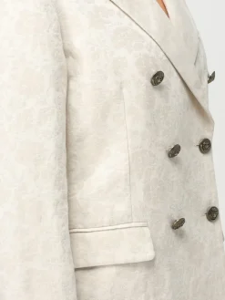 Blazer doppiopetto Peuterey in cotone e lino