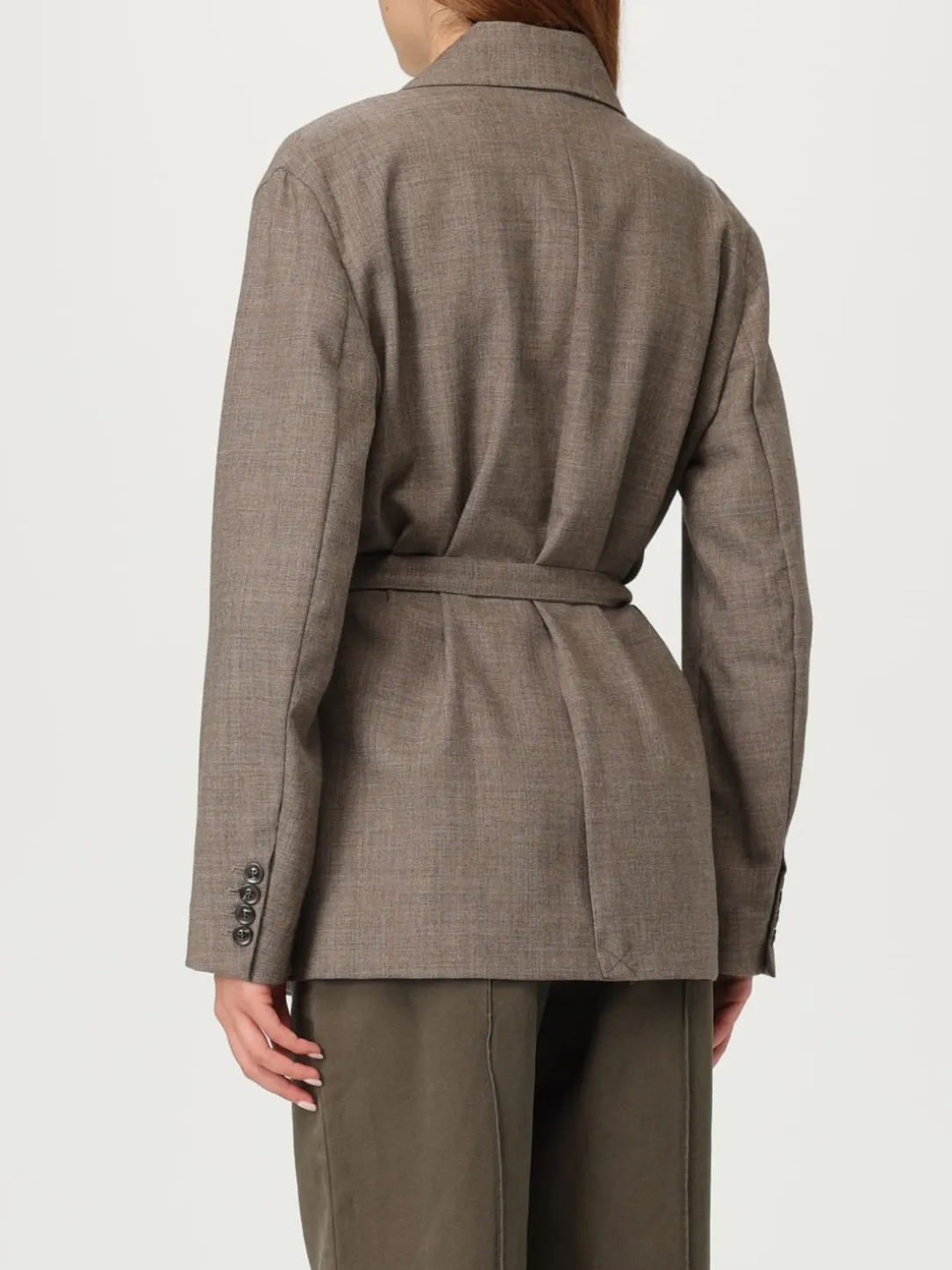 Blazer doppiopetto Soeur in lana vergine