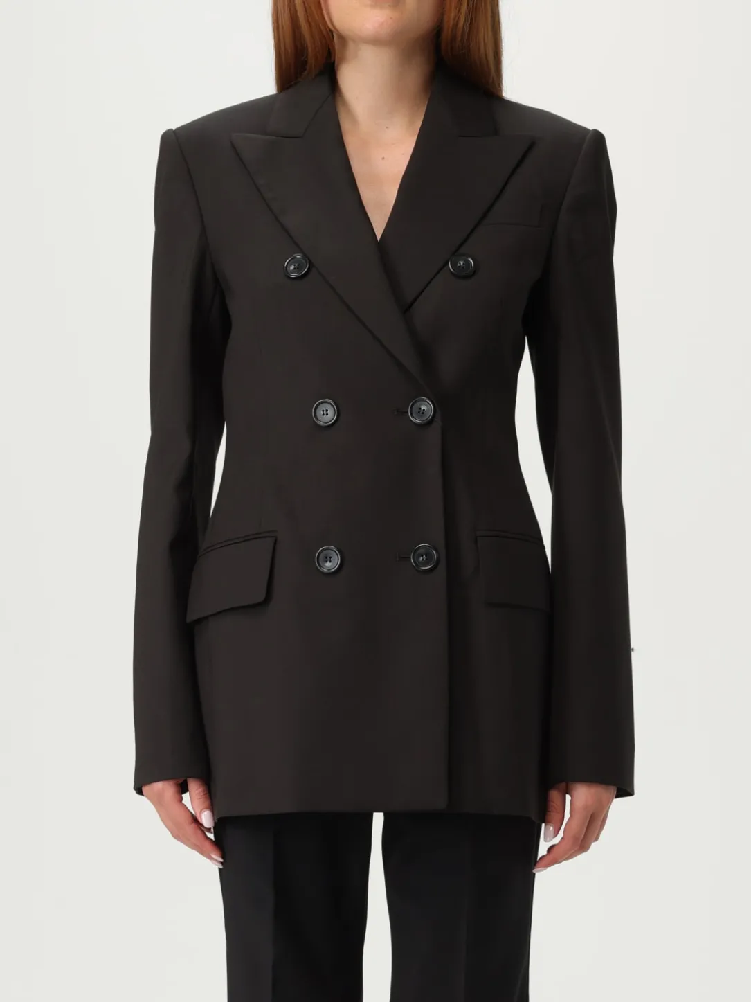 Blazer doppiopetto Sportmax in lana vergine