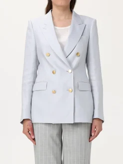 Blazer doppiopetto Tagliatore in misto lino