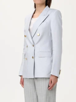 Blazer doppiopetto Tagliatore in misto lino