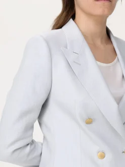 Blazer doppiopetto Tagliatore in misto lino