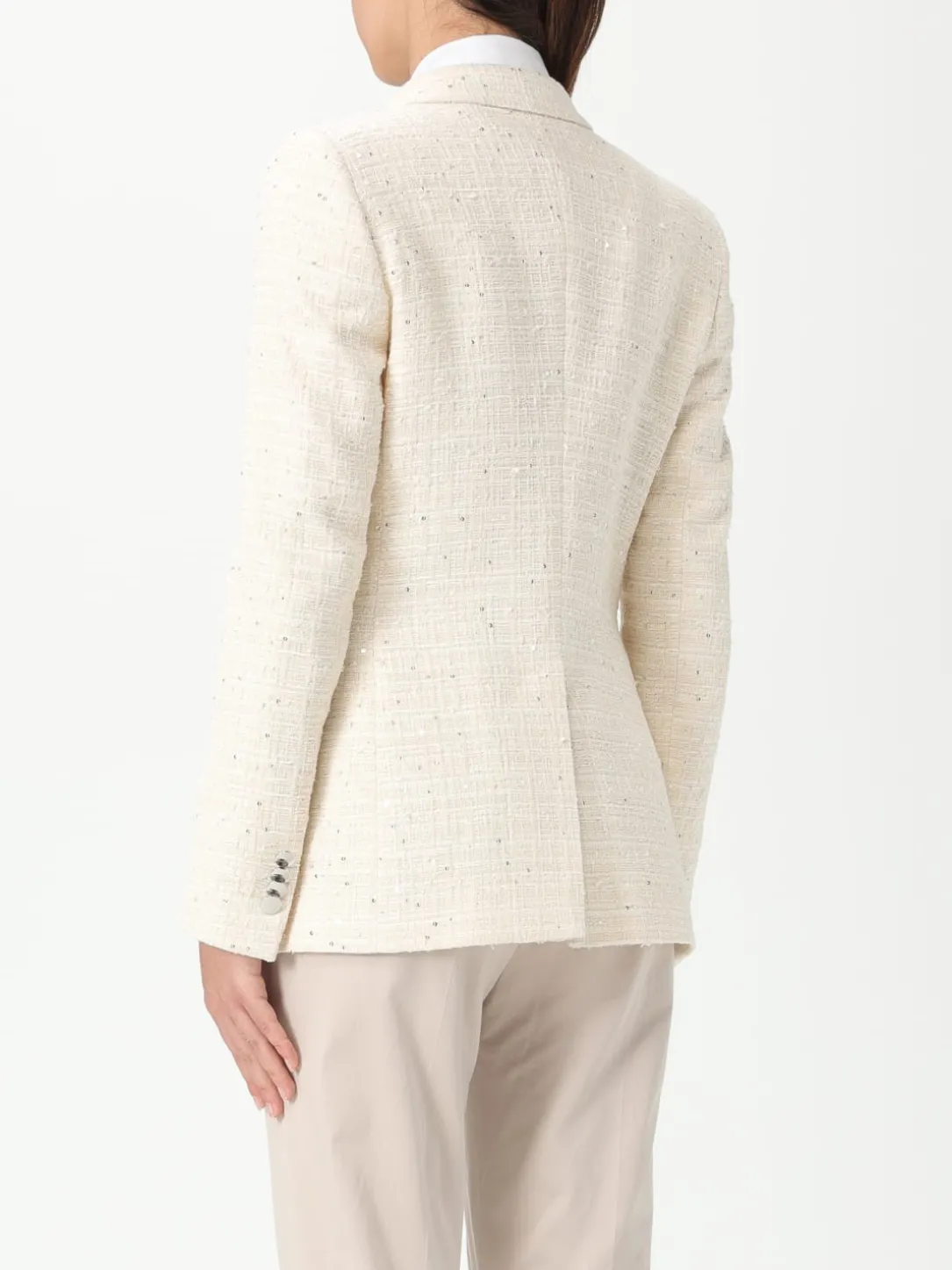 Blazer doppiopetto Tagliatore in misto cotone