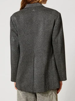 Blazer doppiopetto Twinset in crêpe