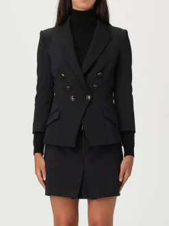 Blazer Elisabetta Franchi in crêpe stretch
