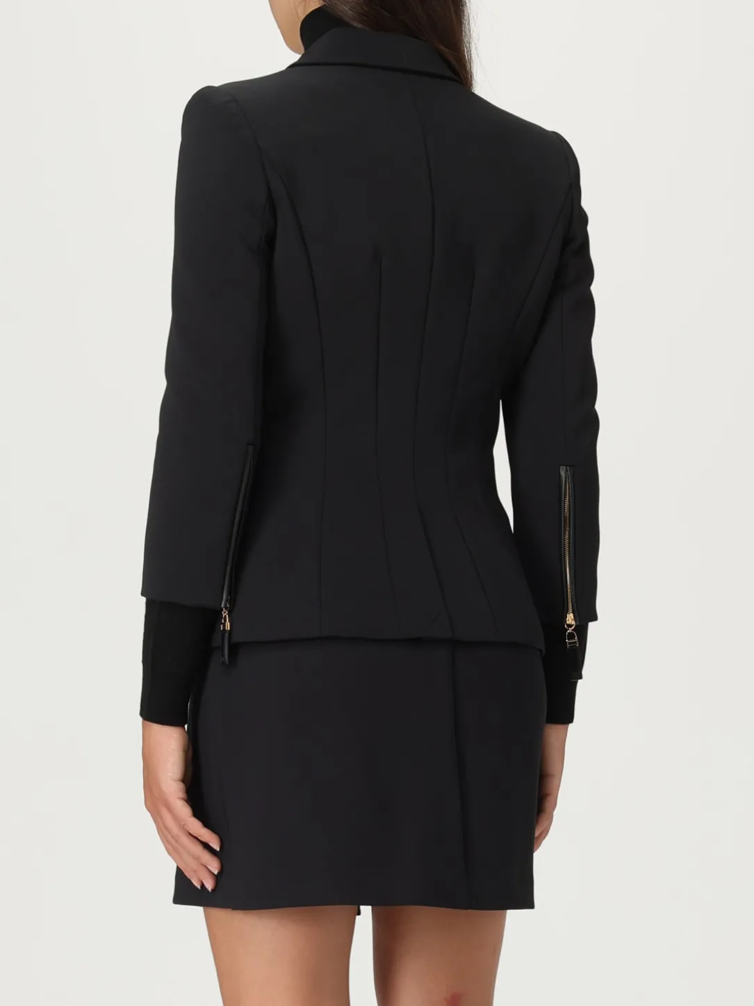 Blazer Elisabetta Franchi in crêpe stretch