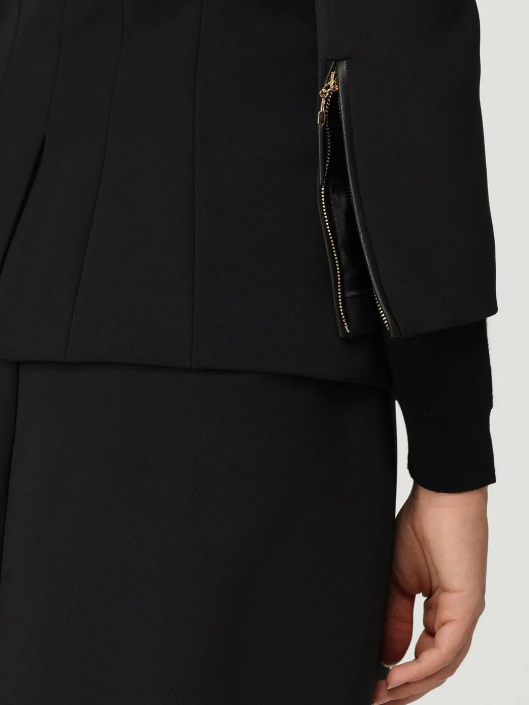 Blazer Elisabetta Franchi in crêpe stretch