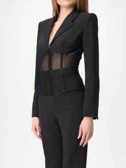 Blazer Elisabetta Franchi in crêpe