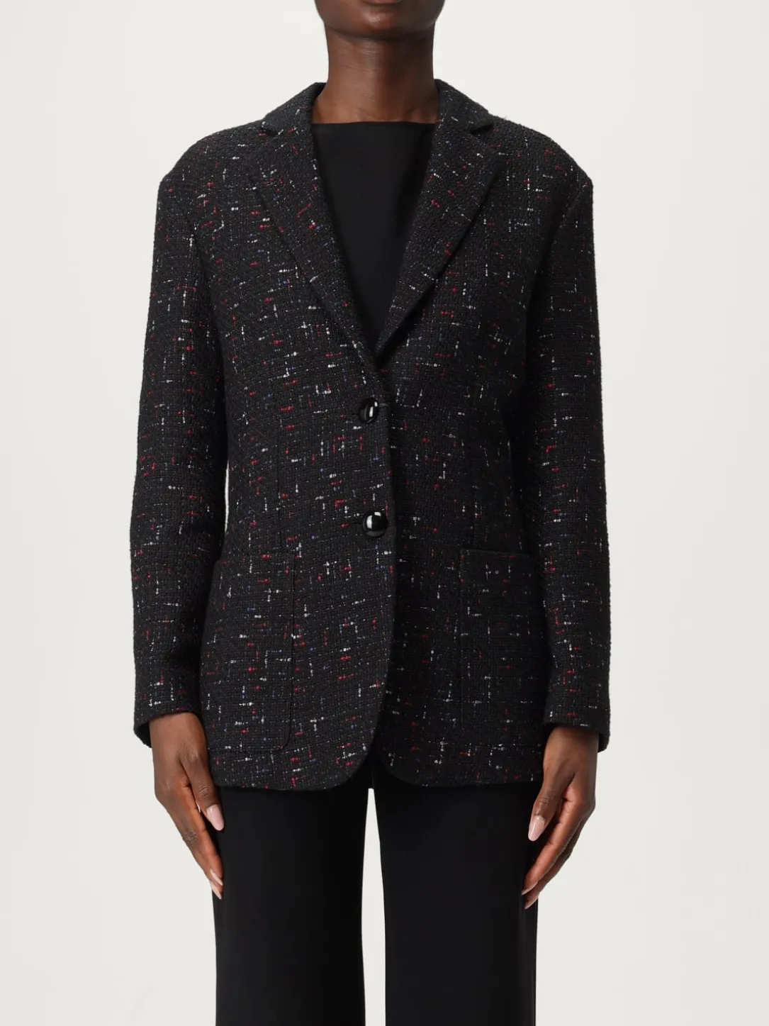 Blazer Emporio Armani in misto cotone