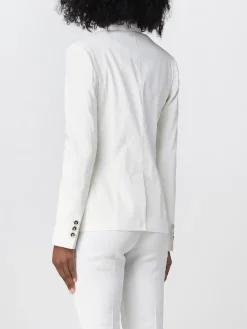 Blazer Equilibrato Pinko in misto lino