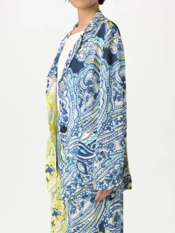 Blazer Maliparmi in viscosa stampata