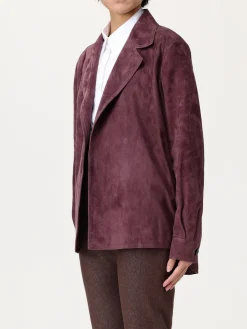 Blazer Max Mara in pelle scamosciata