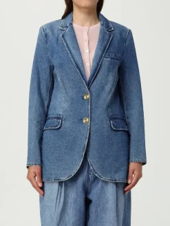 Blazer Michael Kors in denim di cotone