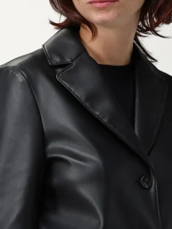 Blazer MM Max Mara in pelle sintetica