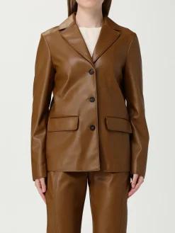Blazer MM Max Mara in pelle sintetica