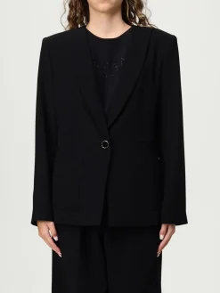 Blazer monopetto Armani Exchange in crêpe