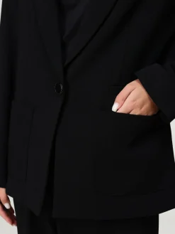 Blazer monopetto Armani Exchange in crêpe