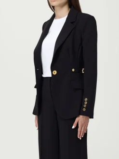Blazer monopetto Elisabetta Franchi in crêpe